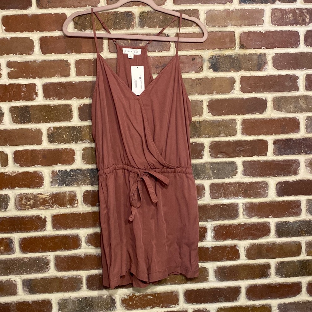 Byron Bay berry colored romper NEW